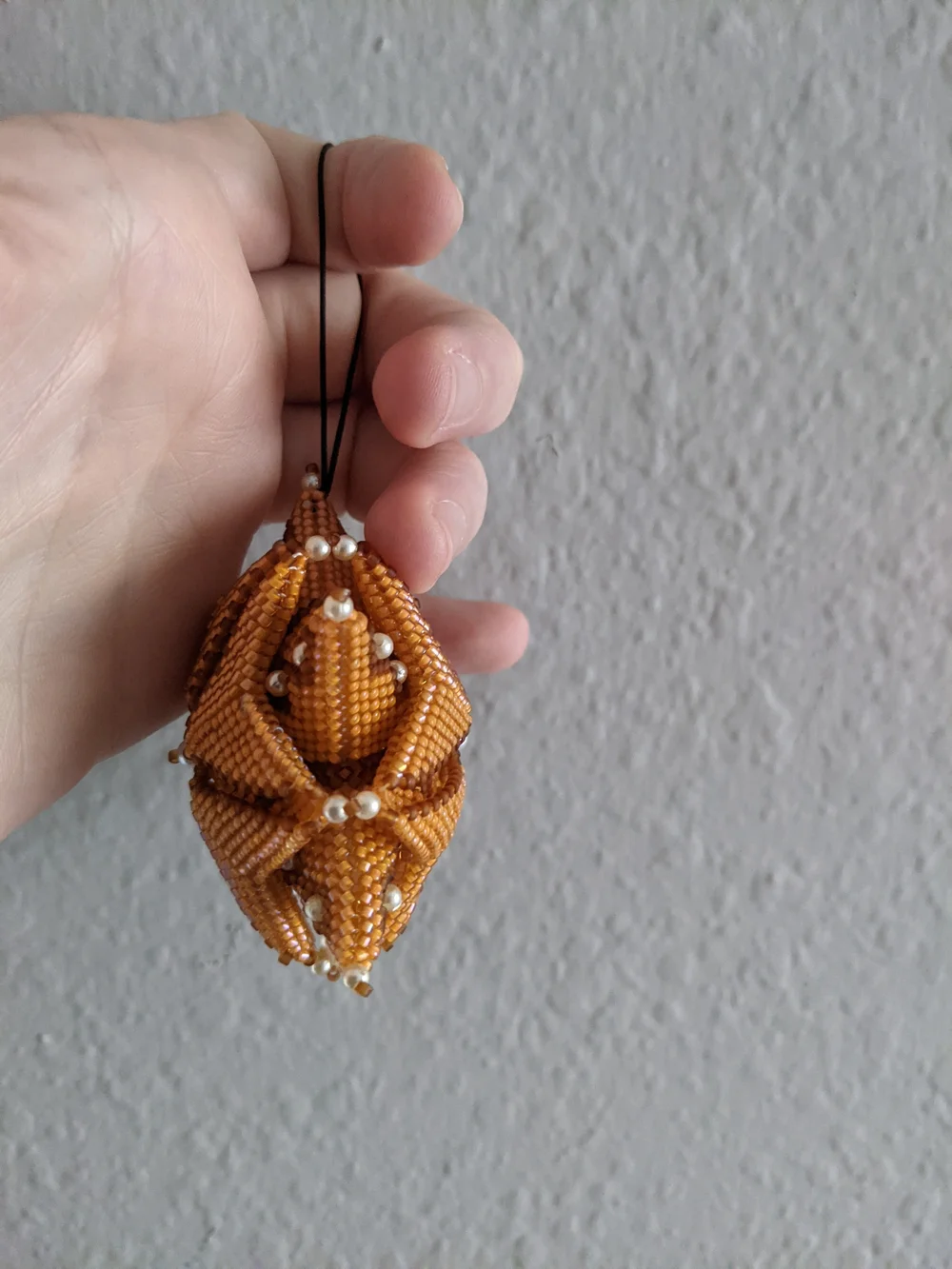 Handcrafted Beaded Star Ornament